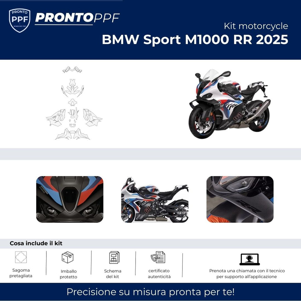PPF BMW Motorcycle Sport M1000 RR 2025