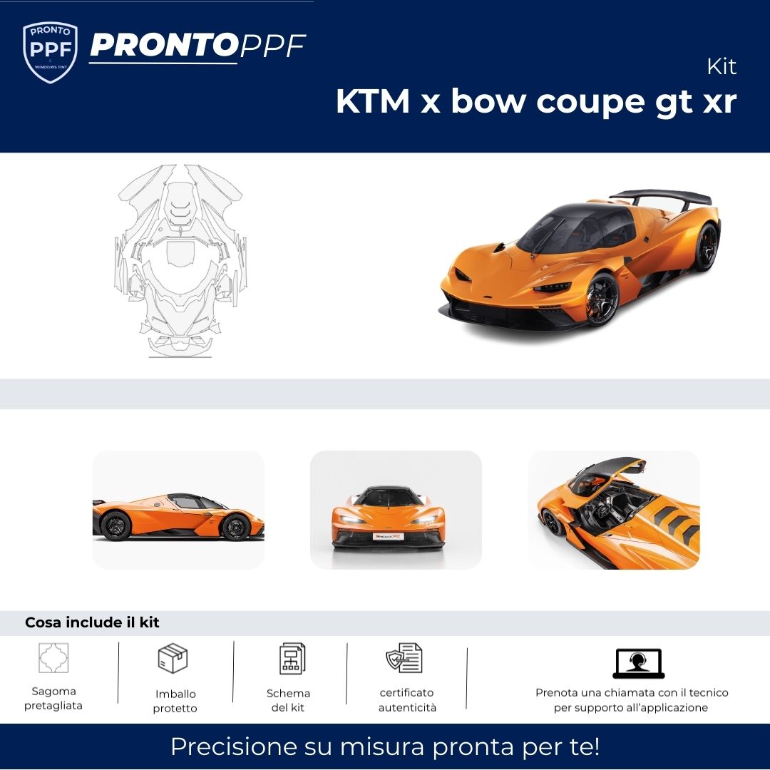 PPF KTM x bow coupe gt xr