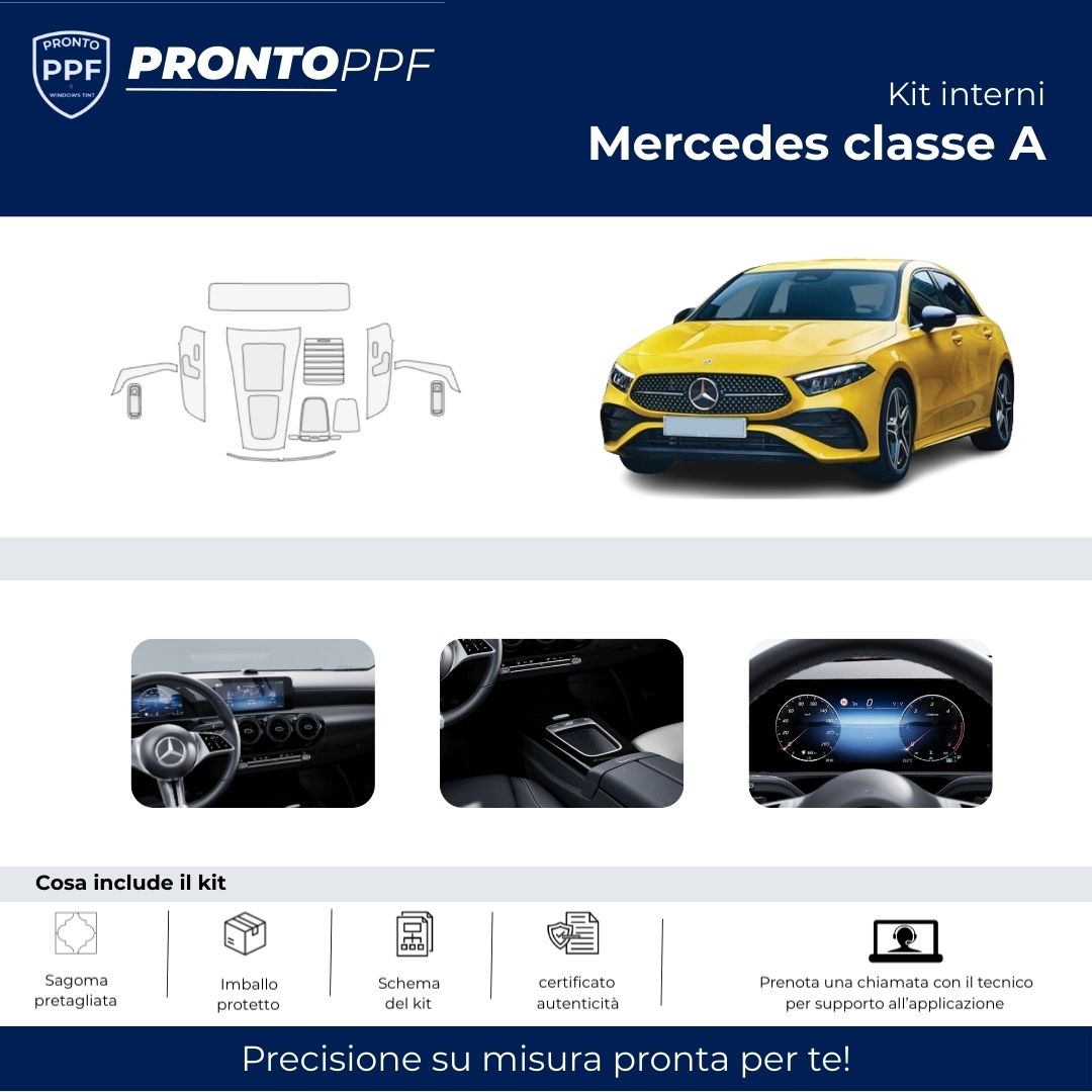 PPF Mercedes classe A - Interno