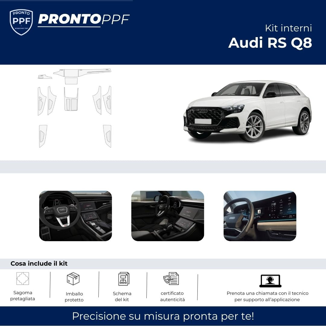 PPF Audi RS Q8 - Interni