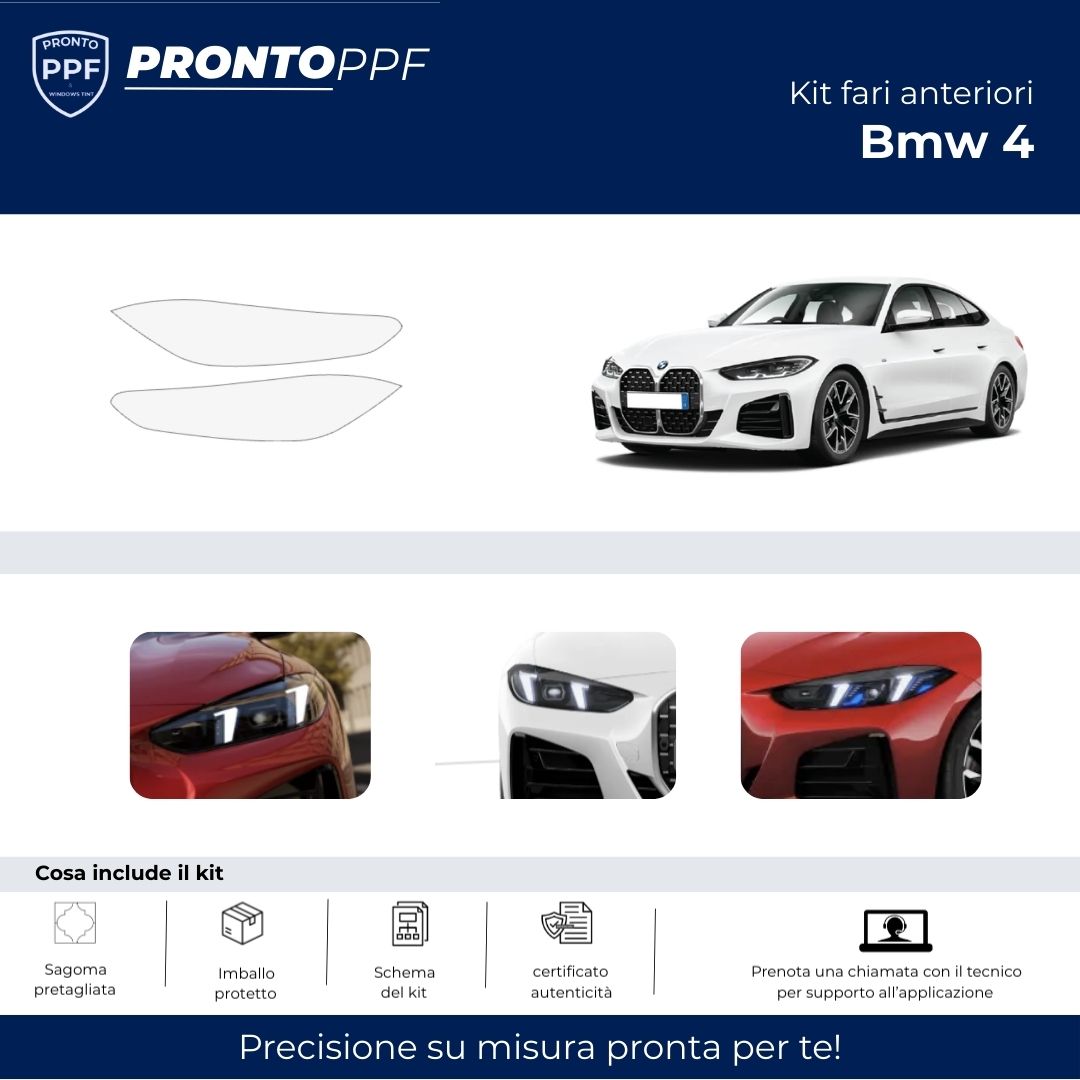 PPF BMW serie 4 - Fari