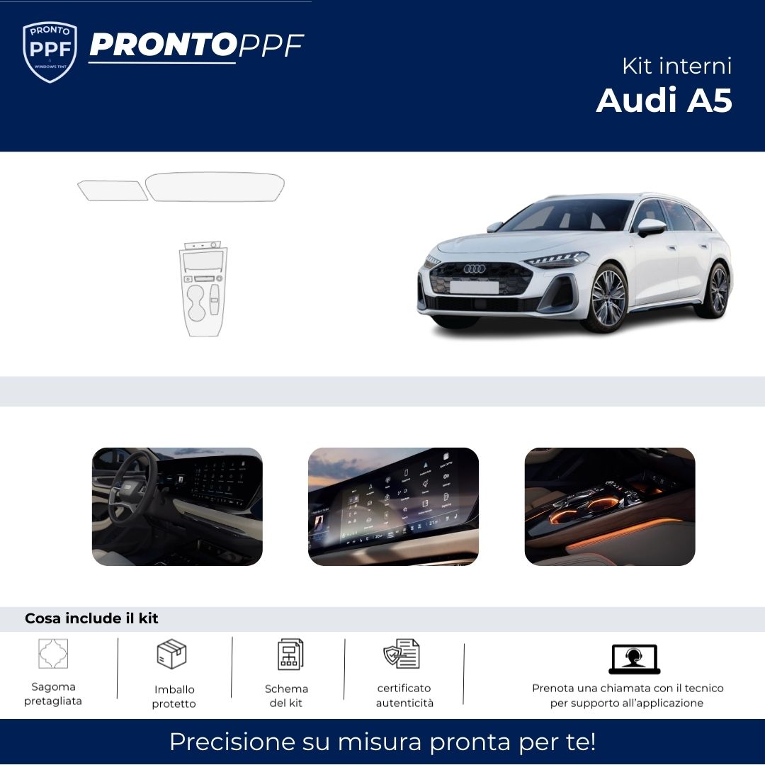 PPF Audi A5 - Interni